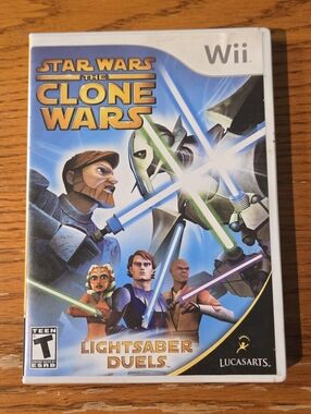 Star Wars The Clone Wars Lightsaber Duels Nintendo Wii
